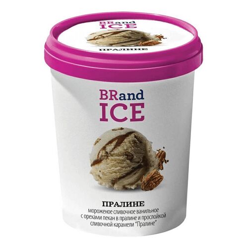 Baskin Robbins Пралине 1000 мл. BRand ICE (1/8)