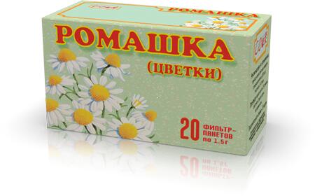 Фитодар Ромашка (цветки) 20 фильтр-пакетиков по 1,5 г
