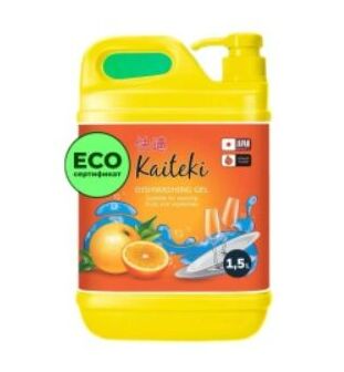 Kaiteki Средство для мытья посуды апельсин, 1,5 л