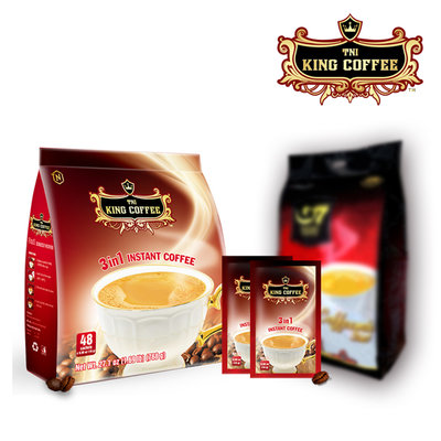Кофе растворимый вьетнамский King Coffee, 3 в 1 пакетик 16гр