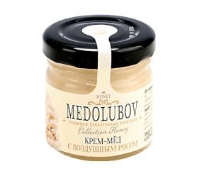 Крем-мёд Медолюбов с воздушным рисом 40гр