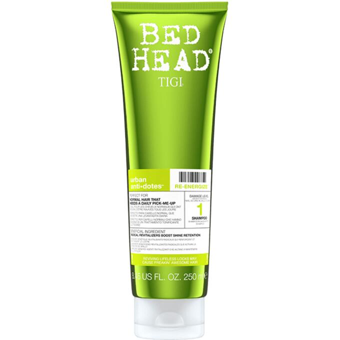 Шампунь для нормальных волос, уровень 1 BED HEAD Urban Anti+dotes Re-Energize 250 мл