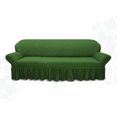 Чехол для мягкой мебели диван 3-х местный 6016, трикотаж, 100% п/э