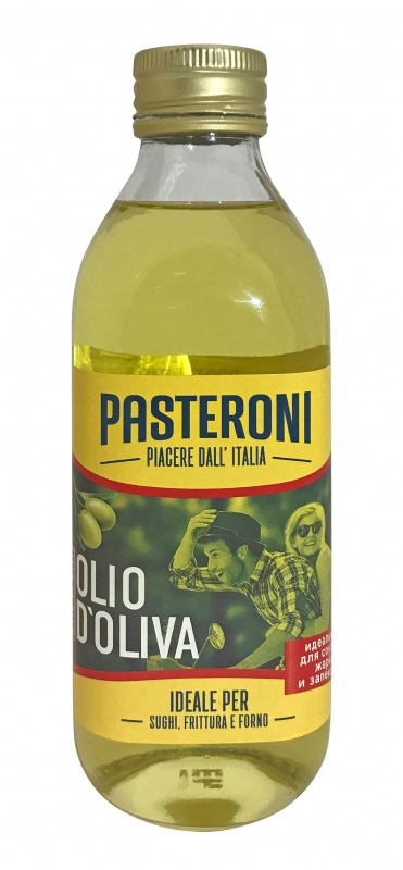 PASTERONI Масло оливковое рафинированное с добавлением оливковых нерафинированных  масел ст/б