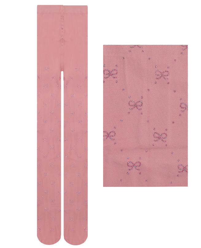 Капроновые колготки для девочки Цвет: розовый