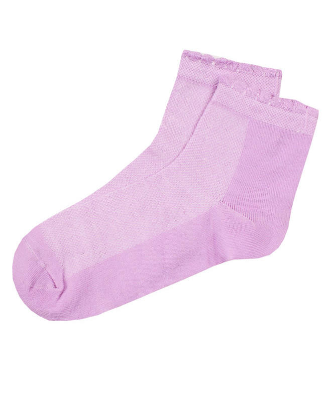 Носки детские для девочки Цвет: сиреневый