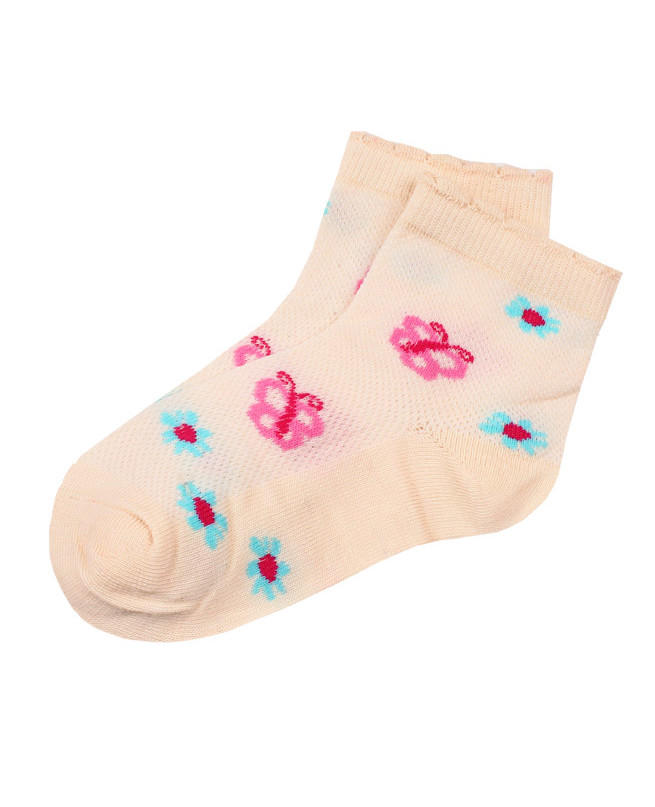 Носки для девочки Цвет: молочный