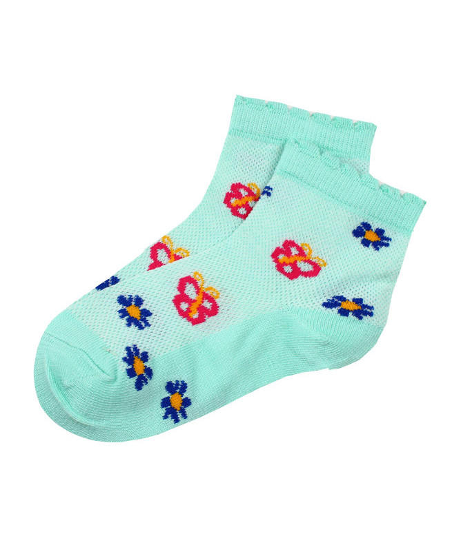 Носки для девочки Цвет: бирюзовый