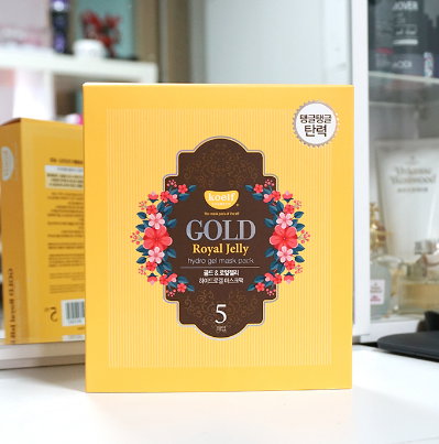 Koelf Hydrogel Mask Pack (Jewel Series) Gold &amp; Royal Jelly