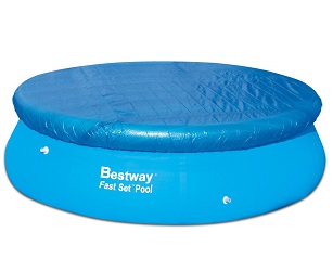 Bestway Тент для бассейнов с надувным бортом Fast Set 305 см (d 335 см)