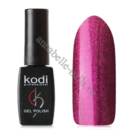 Kodi Гель-лак №124 пурпурный, с микроблестками (8ml) срок годн. до 05.2020