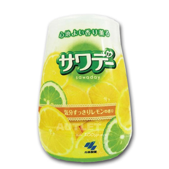 Освежитель воздуха для туалета «Lemon»/«Sawaday–аромат лемонграсса»