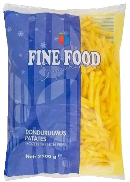 Леко.Маркет продукты Картофель-фри 9х9 2,5кг, Fine food, 1шт Турция