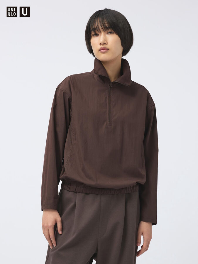 UNIQLO U — кофта-полузамок свободного силуэта