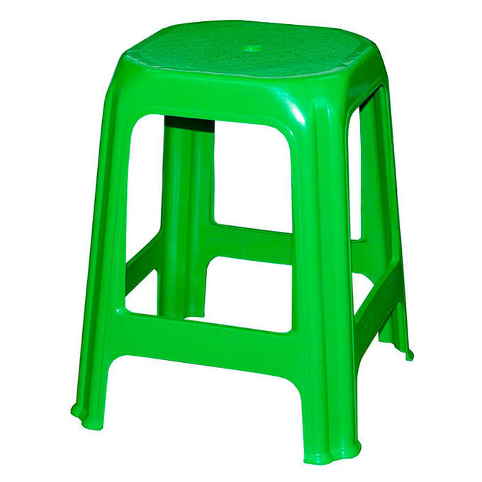 Табурет пластиковый зеленый М1370
