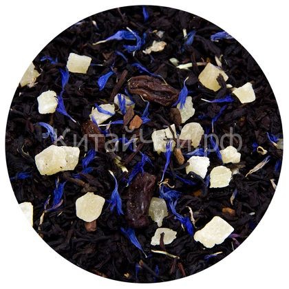 КитайЧай Чай черный - Черный чай с корицей - 100 гр