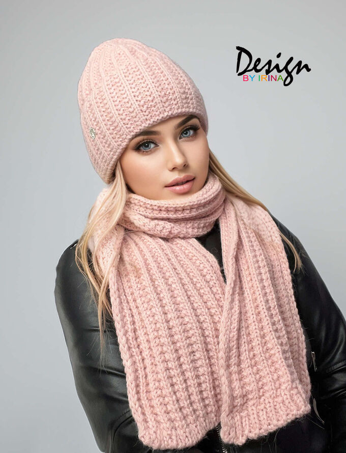 Design by Irina Вязаный комплект «Робби» желтый