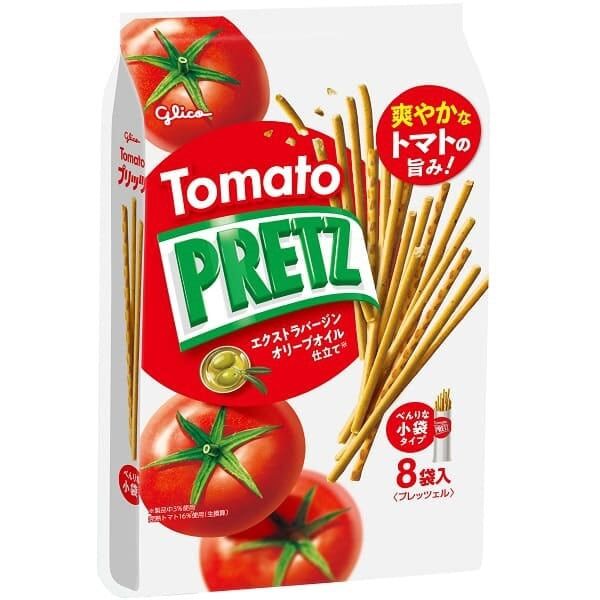 GLICO Tomato Pretz - хрустящие палочки со вкусом томата