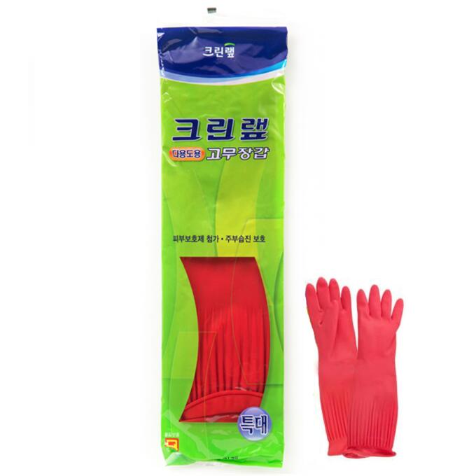 Clean Wrap Уплотненные перчатки из натурального латекса (опудренные) красные размер ХL, 1 пара