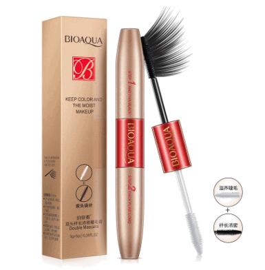 BioAqua Double Mascara тушь для ресниц (двойной объем и удлинение)