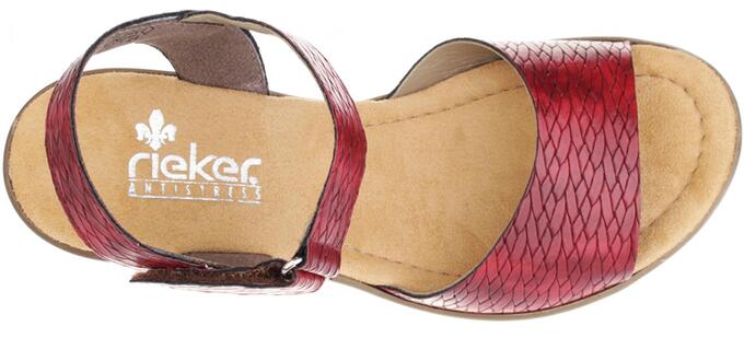 Босоножки Rieker V1589-35 Материал верха: Искусственная кожа; Материал  подклада | Обувь