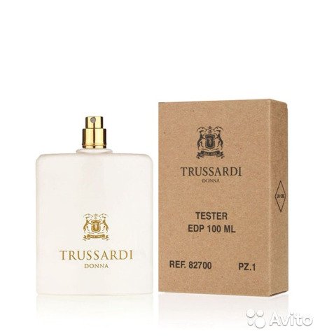TRUSSARDI DONNA lady tester 100ml edp парфюмированная вода женская Тестер