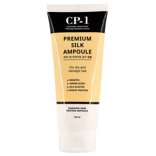 Несмываемая сыворотка д/волос с протеинами шелка CP-1 Premium Silk Ampoule