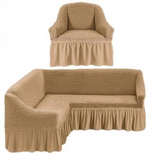 Комплект Универсальных Чехлов (угловой диван + кресло).