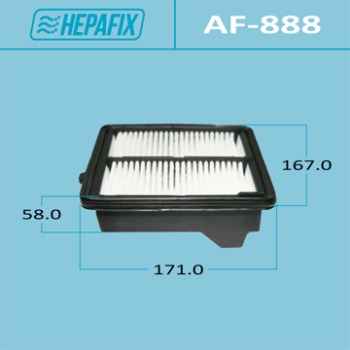 Воздушный фильтр A-888 &quot;Hepafix&quot; (1/40)
