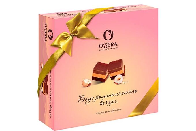 Яшкино «O&#039;Zera», конфеты шоколадные «Вкус романтического вечера», 195 г