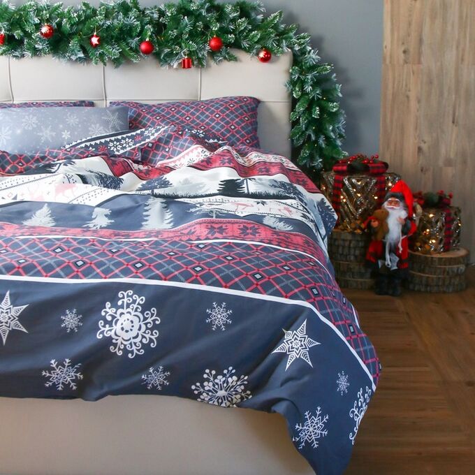 Постельное бельё &quot;Этель&quot; 1.5сп Magical forest 143х215см,150х214см,50х70см-2 штуки