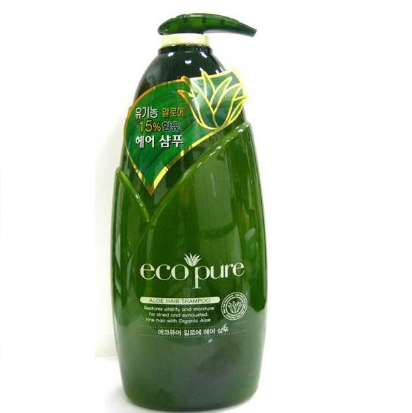 КR/Ш ecopure Aloe Шампунь д/волос/дозатор ALOE HAIR SHAMPOO, 760мл