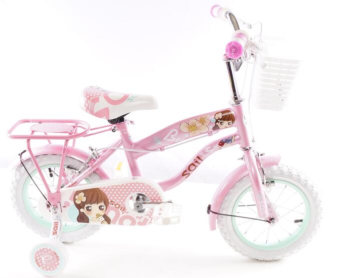 Велосипед детский 2-х колесный SAIL 12 д. TC-18104 розовый