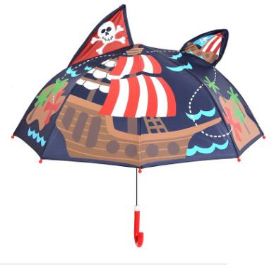 Детский зонт-трость &quot;Пиратский корабль&quot;