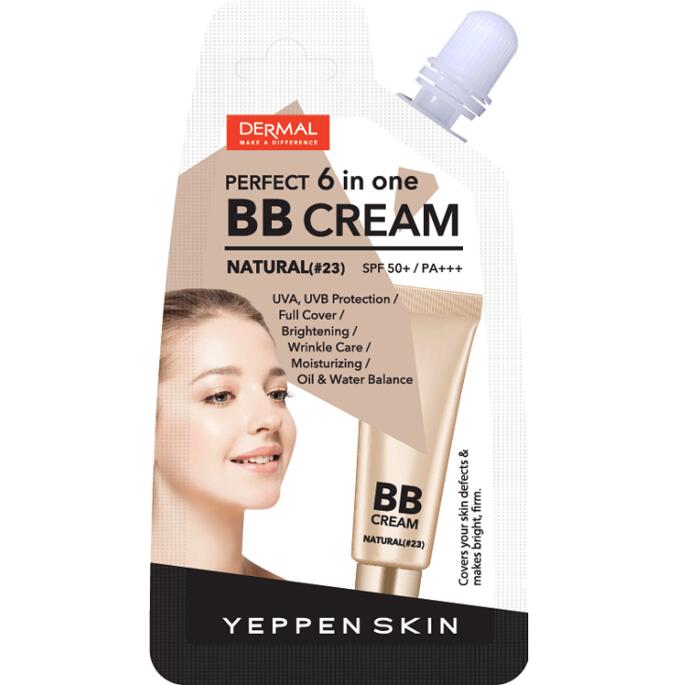 Yeppen Skin ВВ-крем для лица &quot;6 в 1&quot; с защитой от солнца  SPF 50+ PA+++ (натуральный тон #23) 10 гр