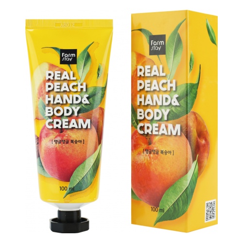 FarmStay Крем для рук и тела Real Peach Hand&amp;Body (Персик), мл