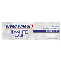 BLEND_A_MED Зубная паста 3D White Luxe Усилитель отбеливания 75мл