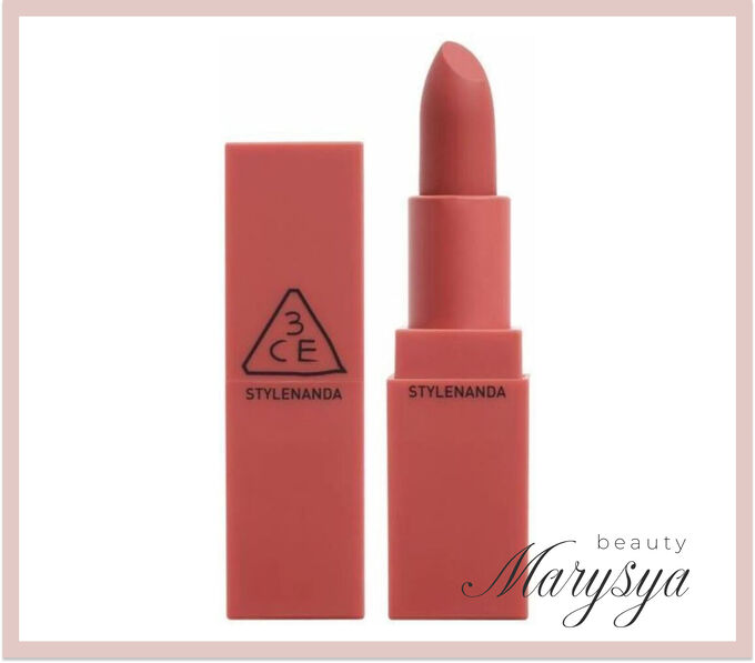 3CE Stylenanda Помада для губ матовая Lip Matte Color Mood Recipe Mellow Flower 221, 3,5 гр