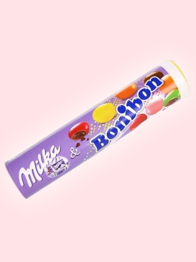 Шоколадное драже Milka Bonibon Boni Bon Милка БониБон шоколадное драже в цветной глазури Бони Бон 24,3 гр