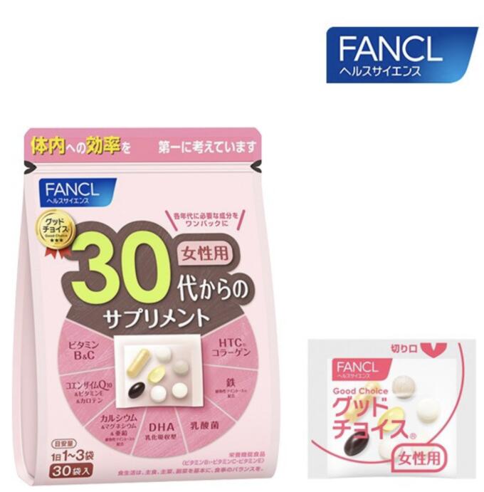 Витамины Fancl для женщин после 30 лет.