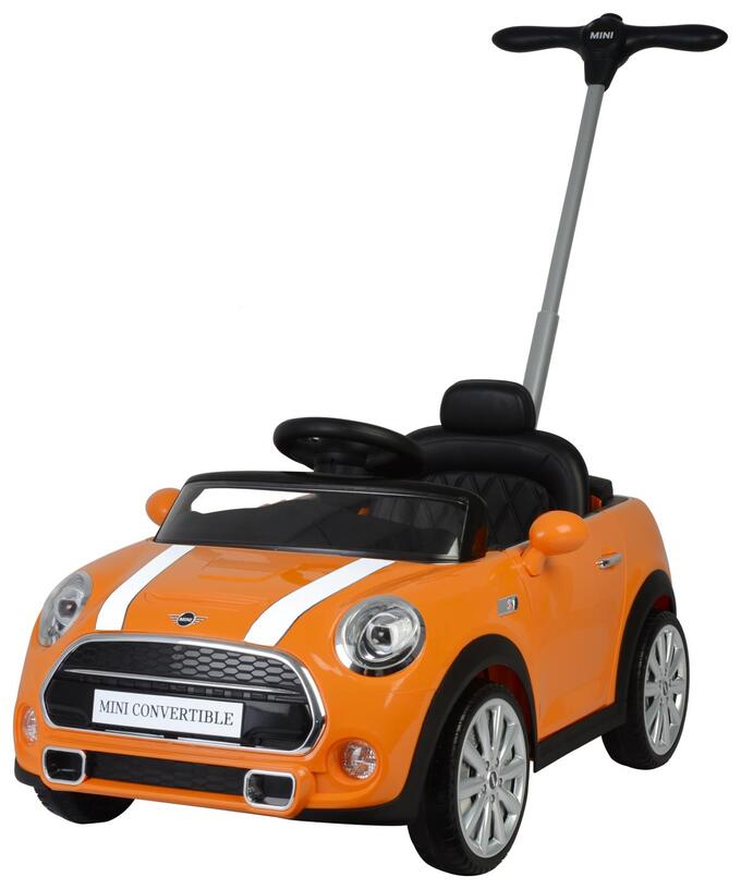 Машина для катания детей Толокар 3636 Mini Cabrio (оранж., красная, белая)