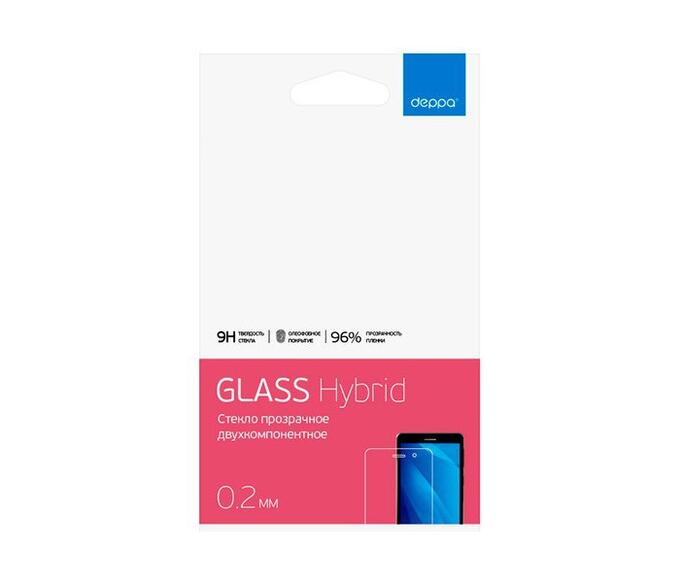 Защитное стекло Samsung A320F Galaxy A3 (2017) Hybrid, Deppa, 62293