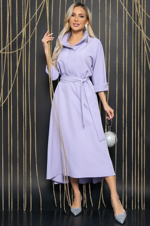 LT Collection Платье Лорита (сиреневое) П12055