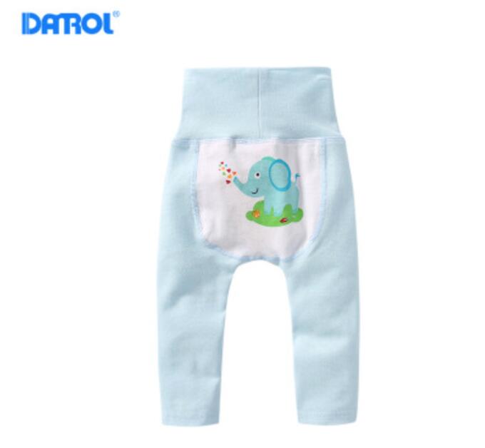 Трикотажные штаны для малыша. Цвет голубой.