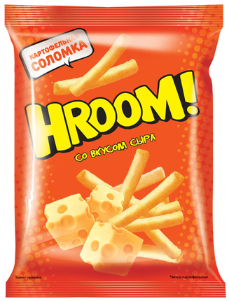 Картофельная соломка «Hroom!» со вкусом сыра 50гр