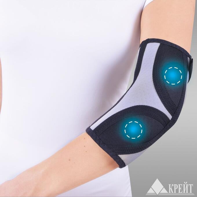 Крейт Бандаж для коленного и локтевого сустава с аппликаторами биомагнитными медицинскими
