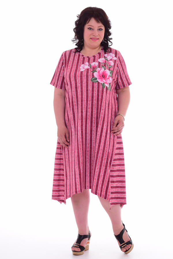 Новое кимоно Платье женское 4-55а (розовый)
