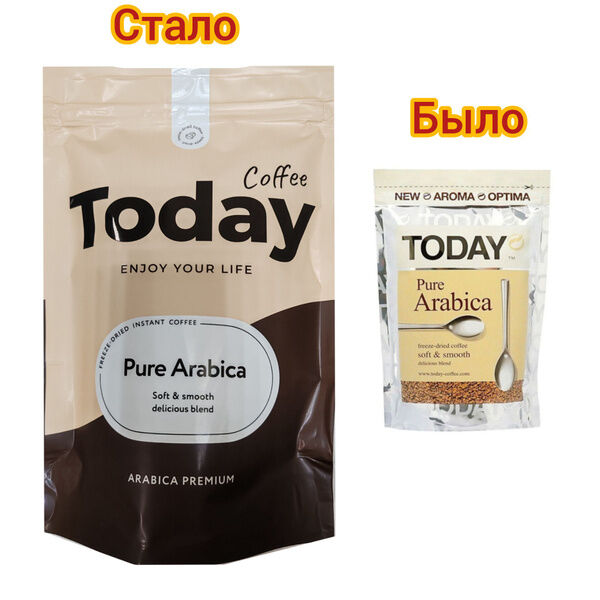 Кофе &quot;TODAY&quot; Pure Arabica кофе растворимый, 150 г