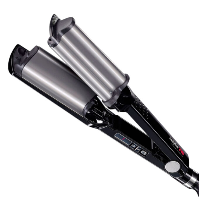 Косметика BaByliss Профессиональная тройная плойка для создания волн на волосах PRO IONIC HI DEF WAVER BAB2469TTE, 95 Вт