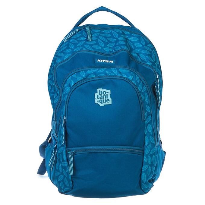 Рюкзак молодежный Kite 881 43.5x27.5х13.5 см, эргономичная спинка, синий